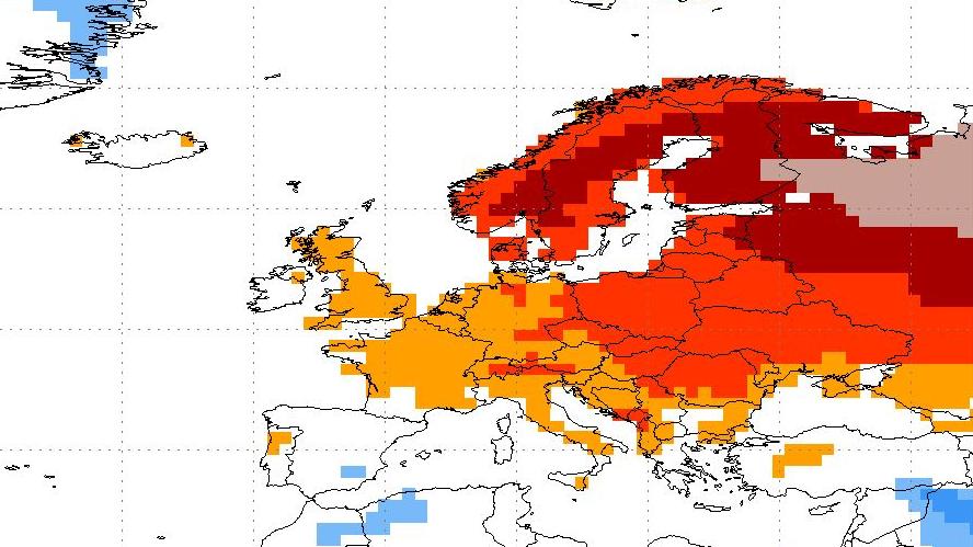 NOAA-Temperaturprognose: April und Mai 2017 werden zu mild NOAA im April