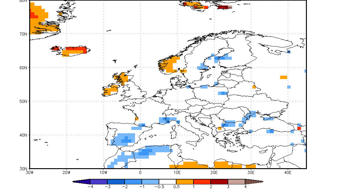 NOAA-Temperaturprognose vom 15.05.2017: Juni und Juli machen auf "mittelmäßig" Die NOAA-Temperaturprognose vom 15.05.2017 für den Juni in Europa