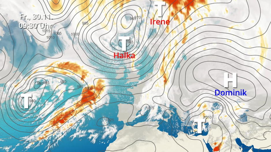 Angenehme Wetterberuhigung nach den Stürmen Angenehme Wetterberuhigung nach den Stürmen