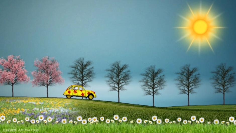 Die Frühlings-Geschwindiglkeit beträgt 30 - 40 km/Tag Die Frühlings-Geschwindiglkeit beträgt 30 - 40 km/Tag
