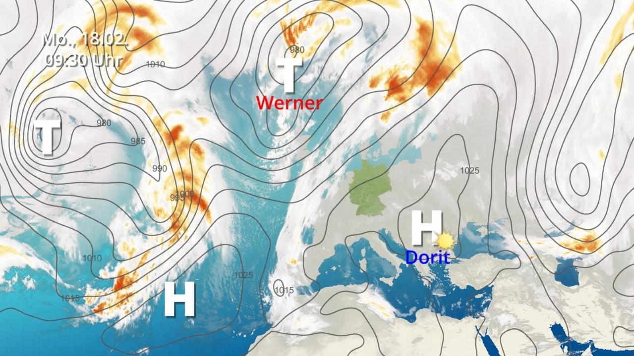 Satellitenfilm Vom 16.02 Bis Zum 18.02.: Das Super-Sonnen-Wochenende ...