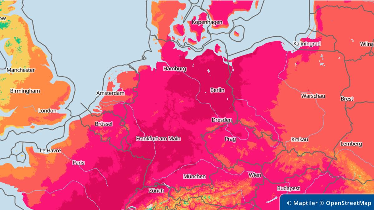 Hitze Und Unwetter In Deutschland: Erst 40 Grad, Dann Folgen Gewitter ...