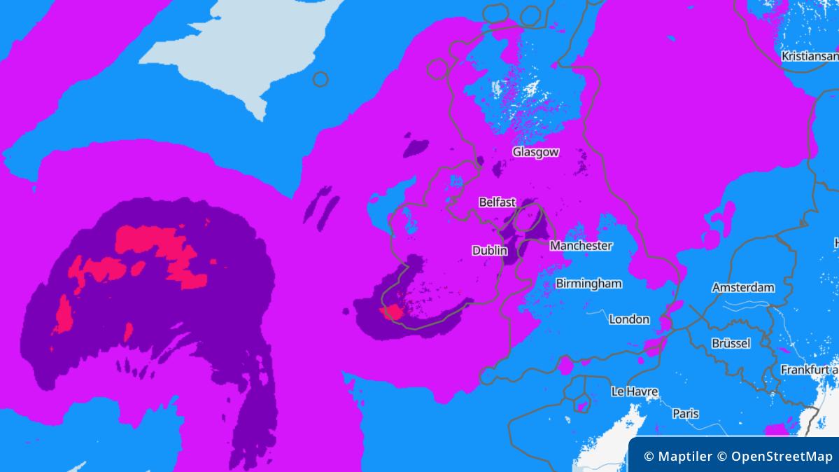 Unwetter Kreta und Sturmgefahr Europa SturmHerbst 2022 und Jetstream