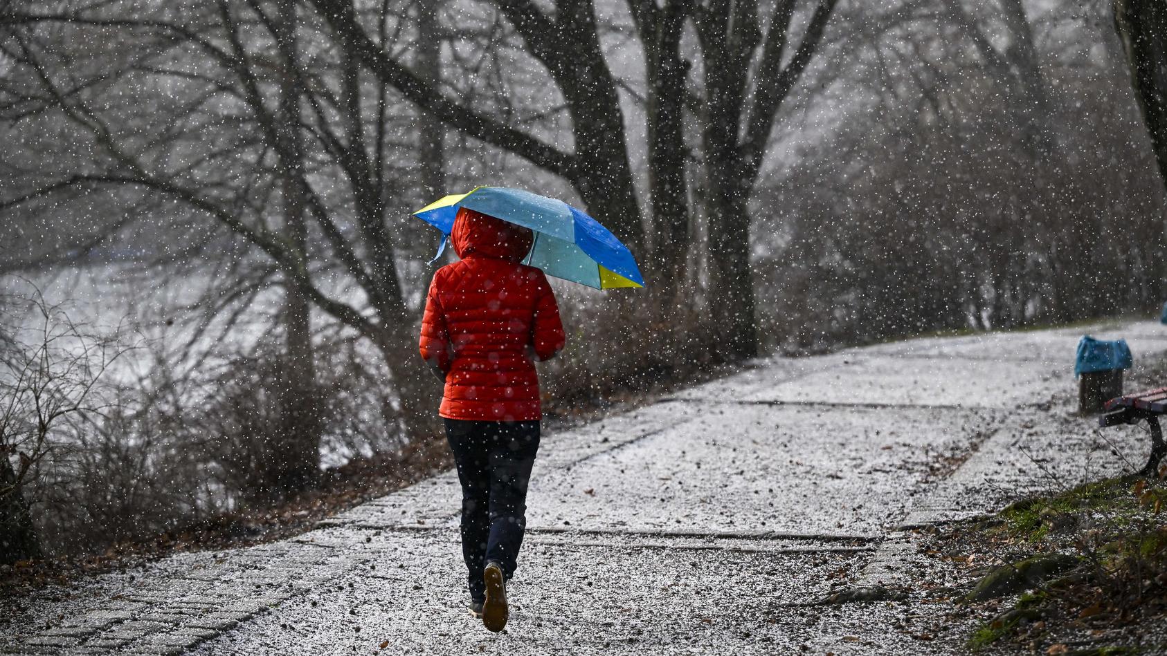 Wettermodell sieht Schnee und Frost Plant der Spätwinter Ende März ein