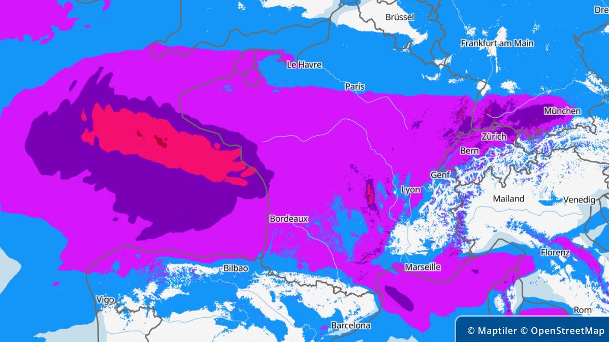 Schnee Und Orkanböen In Deutschland: Sturmtief Linus & Kaltfront Mit ...