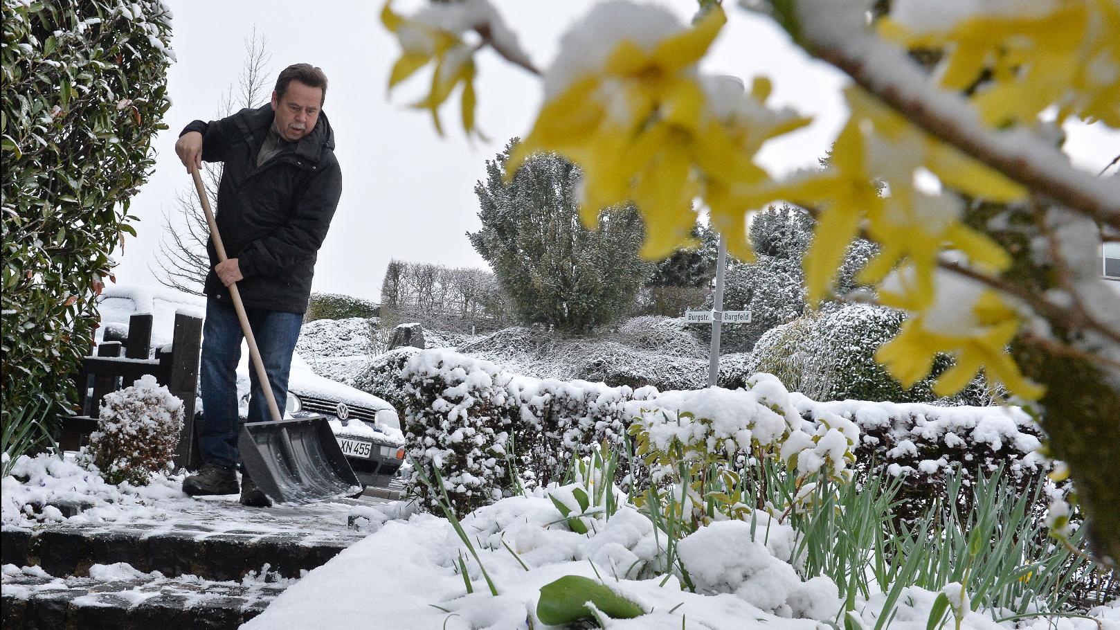 Wintereinbruch im März und April 2024 - so eisig kann später Winter dem 