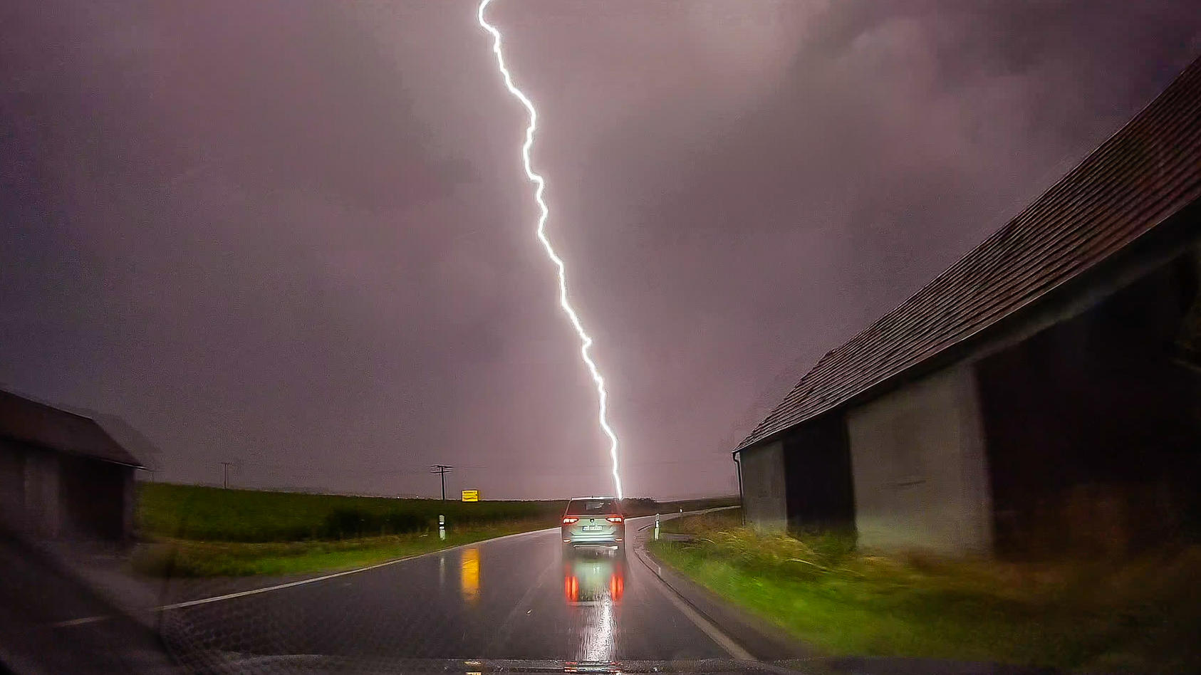 Wetter Und Wetterthemen Am Unwetter Mit Starkregen Ber