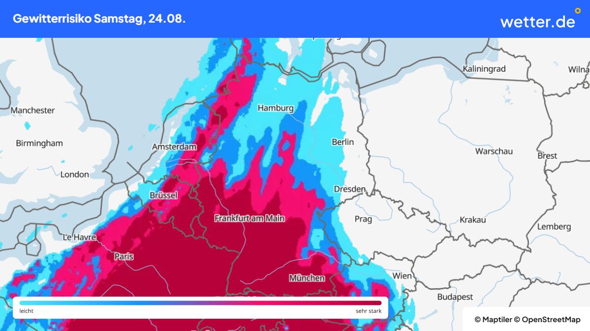 Sturmtief Trifft Deutschland: Erst Hitze, Dann Unwetter Mit Gewittern ...