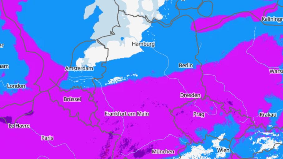 Schnee Und Orkanböen In Deutschland: Sturmtief Quiteria Sorgt Für ...