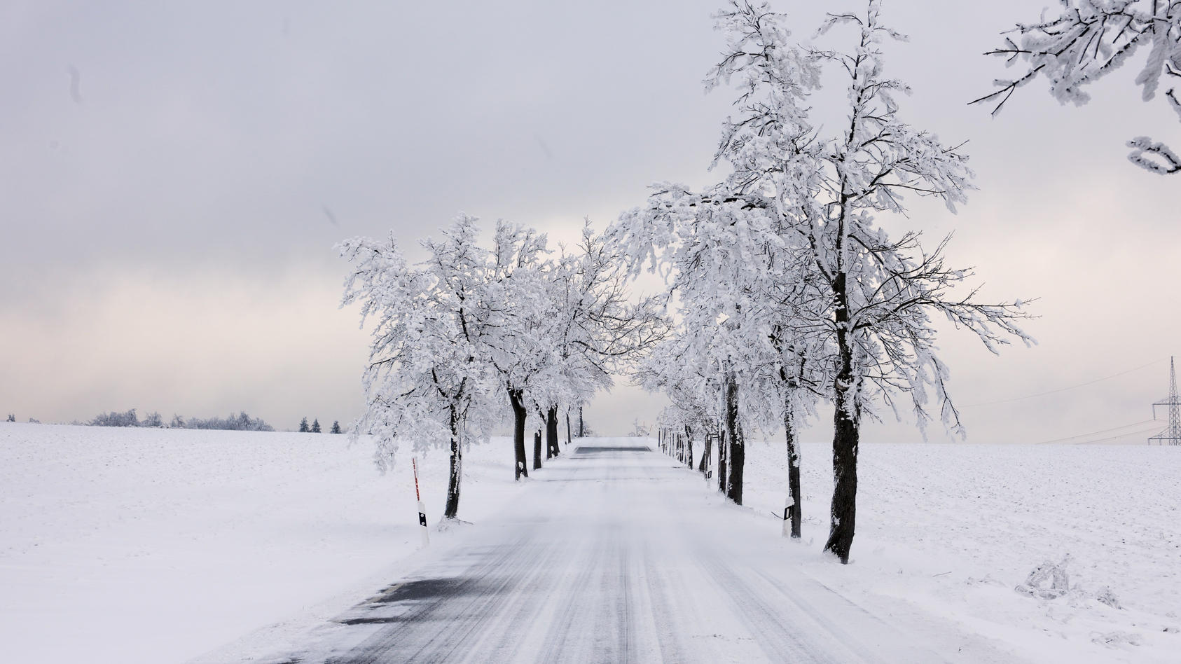 42TageWettertrend Klirrende Kälte, Schnee und Eis in Deutschland